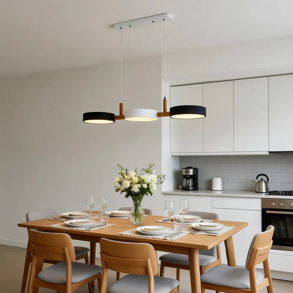 Aeris Cylindrical Multi-Light Pendant Light