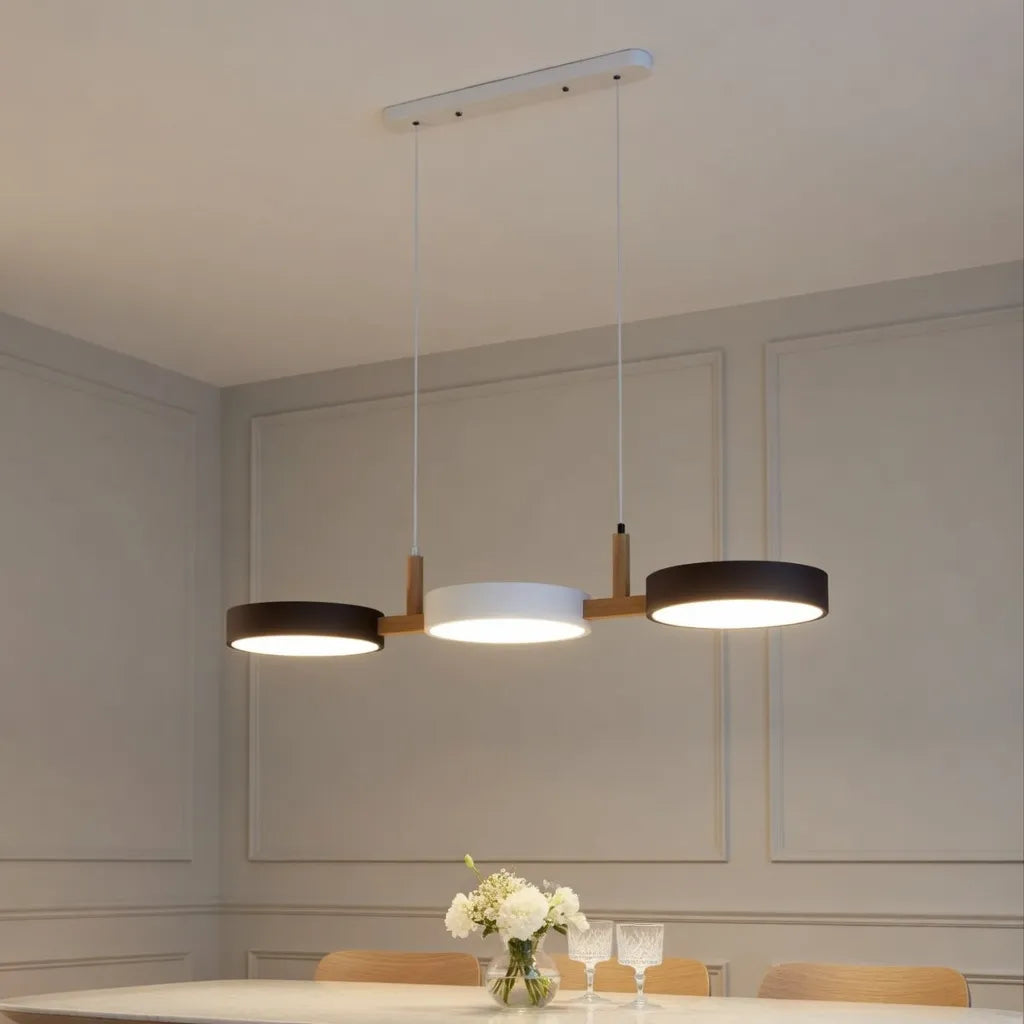 Aeris Cylindrical Multi-Light Pendant Light