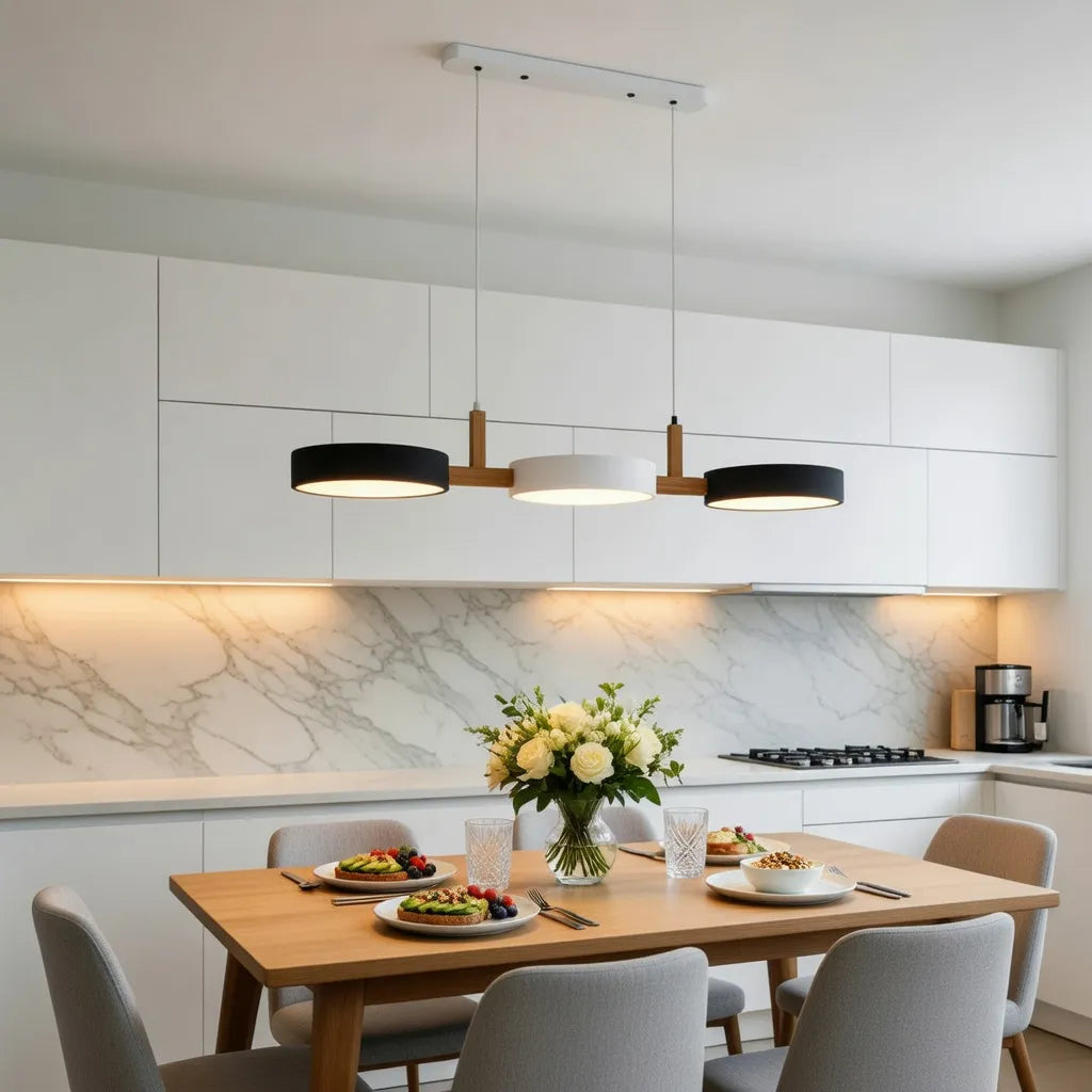 Aeris Cylindrical Multi-Light Pendant Light