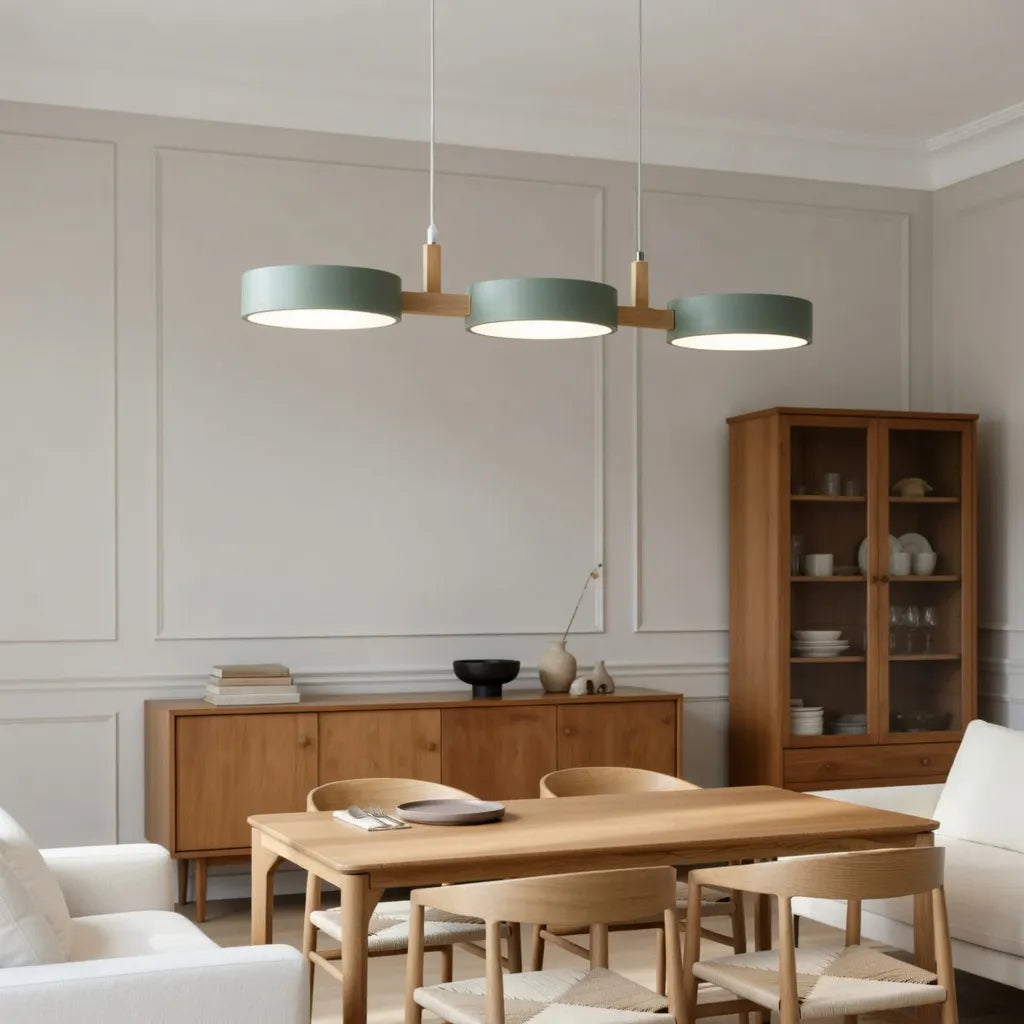 Aeris Cylindrical Multi-Light Pendant Light