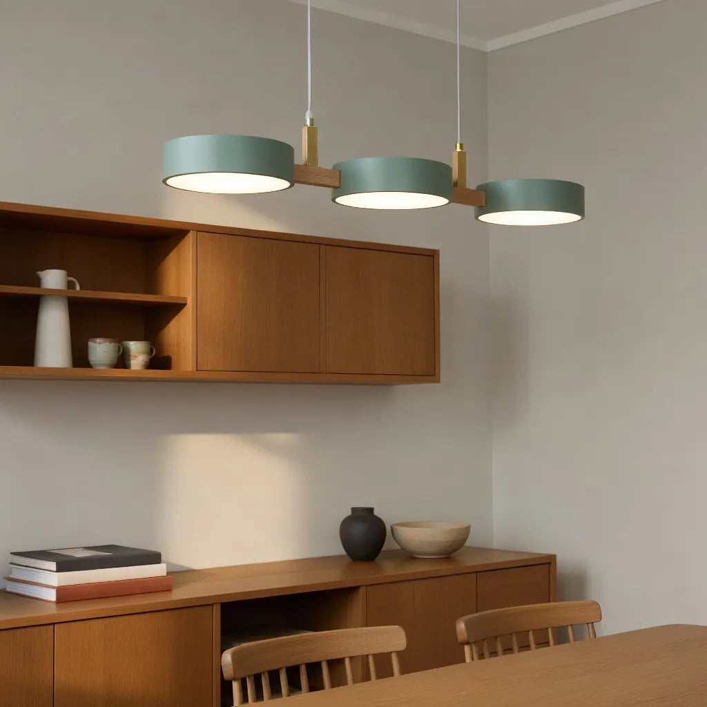 Aeris Cylindrical Multi-Light Pendant Light