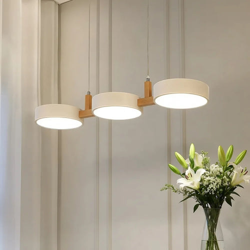 Aeris Cylindrical Multi-Light Pendant Light