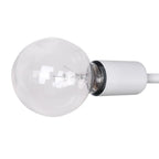 Alvion Linear 6 Light Orbital Semi Flush Mount Light