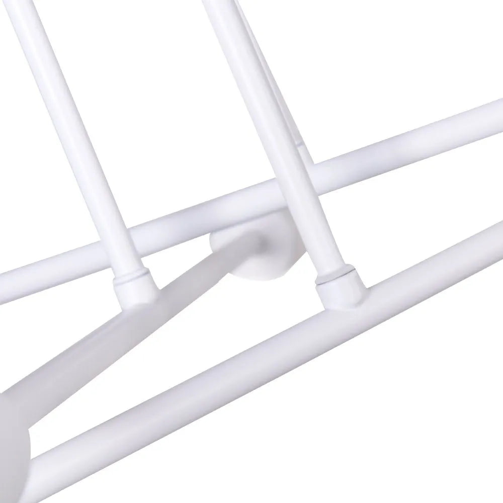 Alvion Linear 6 Light Orbital Semi Flush Mount Light