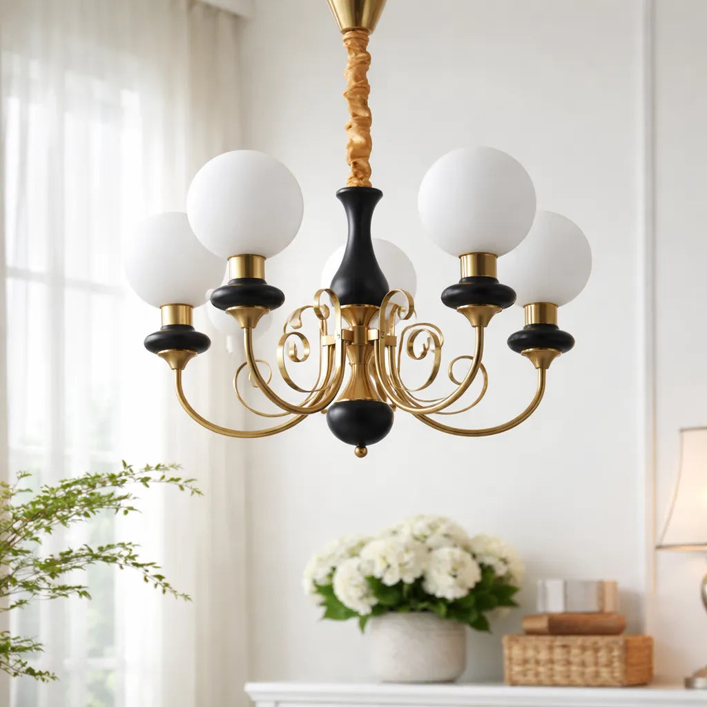 Architectural Onyx Stone Chandelier Lighting Fixture