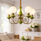 Architectural Onyx Stone Chandelier Lighting Fixture