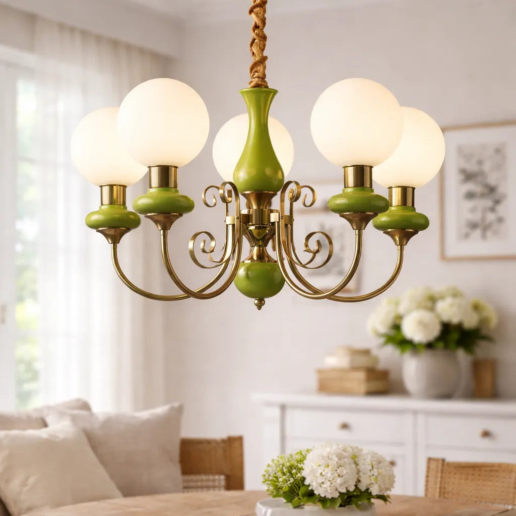 Architectural Onyx Stone Chandelier Lighting Fixture