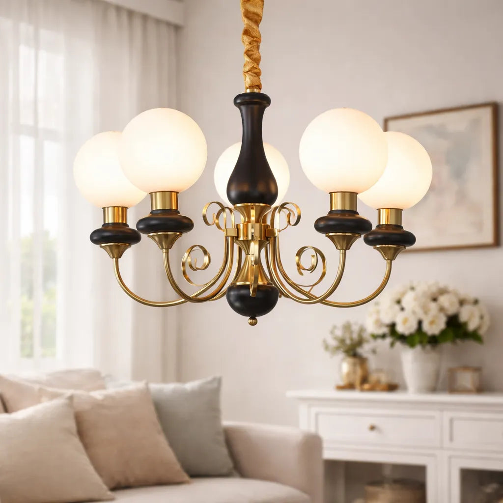 Architectural Onyx Stone Chandelier Lighting Fixture