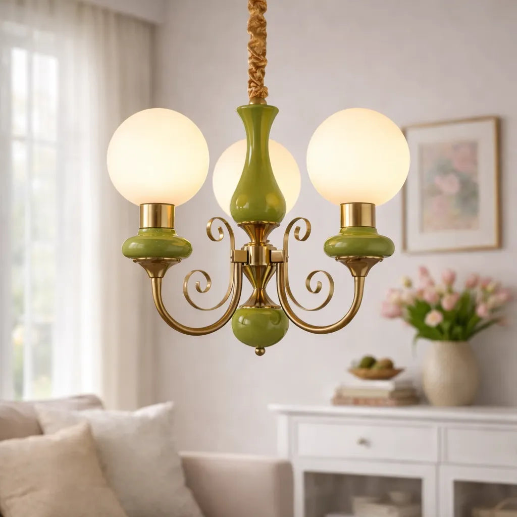 Architectural Onyx Stone Chandelier Lighting Fixture