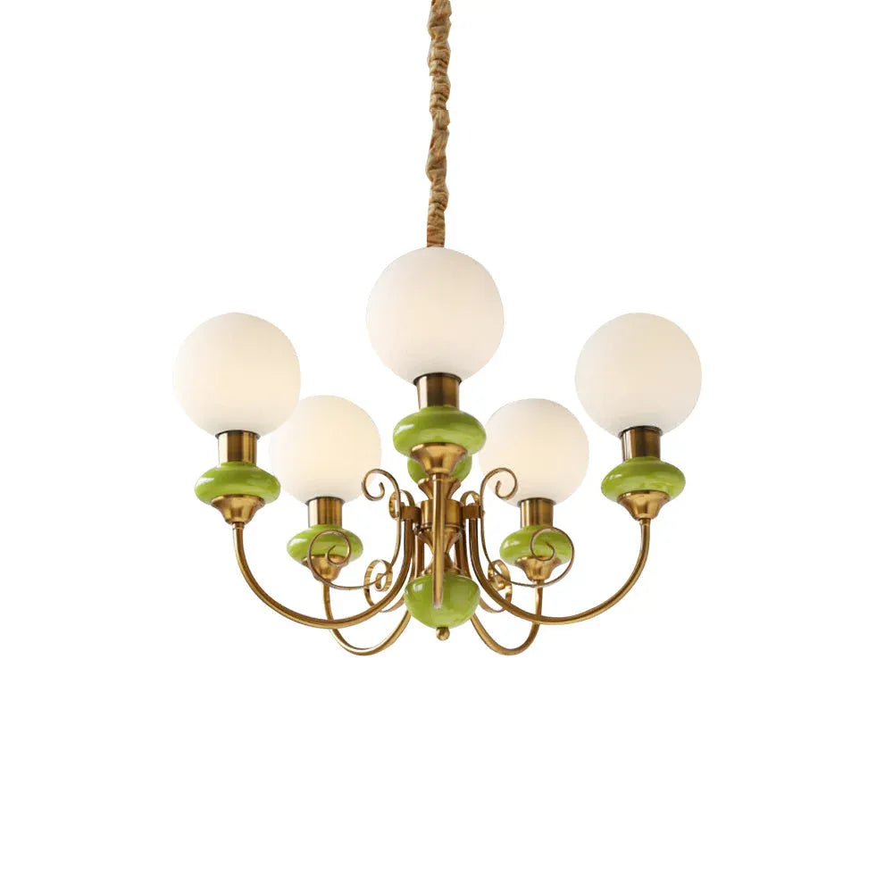 Architectural Onyx Stone Chandelier Lighting Fixture
