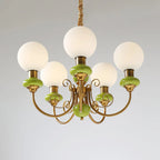 Architectural Onyx Stone Chandelier Lighting Fixture