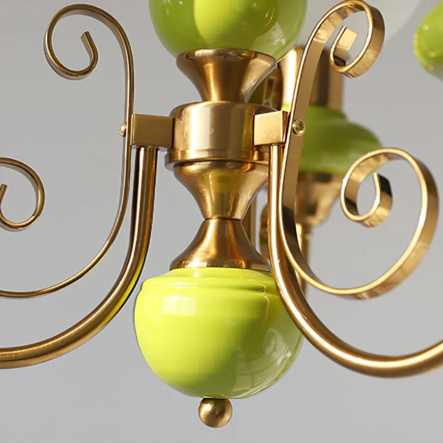 Architectural Onyx Stone Chandelier Lighting Fixture