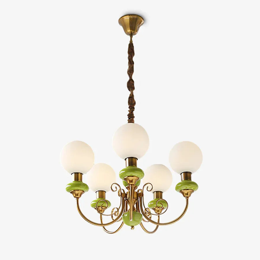 Architectural Onyx Stone Chandelier Lighting Fixture