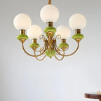 Architectural Onyx Stone Chandelier Lighting Fixture