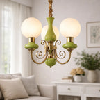 Architectural Onyx Stone Chandelier Lighting Fixture