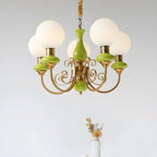 Architectural Onyx Stone Chandelier Lighting Fixture