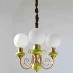 Architectural Onyx Stone Chandelier Lighting Fixture