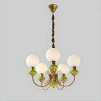 Architectural Onyx Stone Chandelier Lighting Fixture