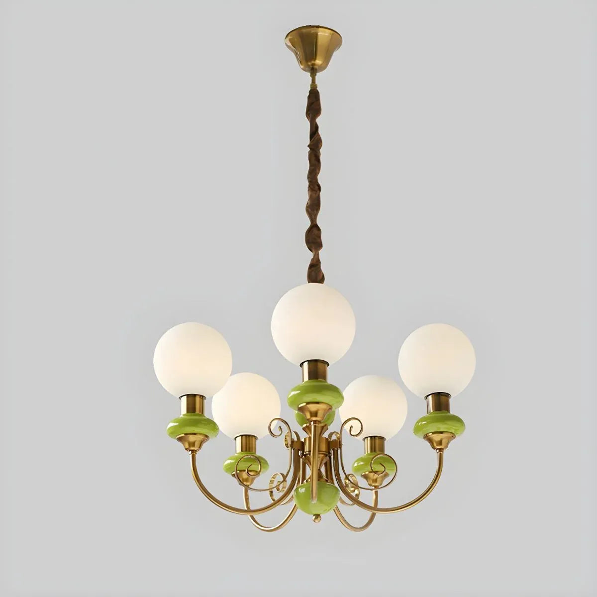 Architectural Onyx Stone Chandelier Lighting Fixture