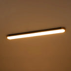 Arden Oval LED Flush Mount Ceiling Light with Wood Frame