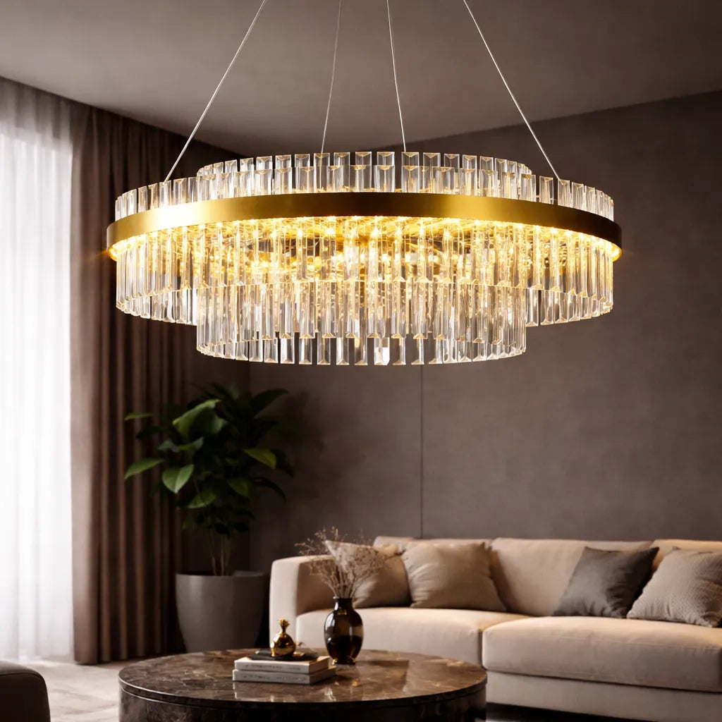 Crystal Grand Chandelier Light