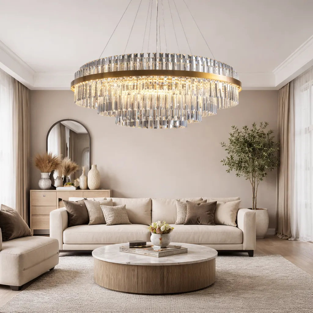 Crystal Grand Chandelier Light