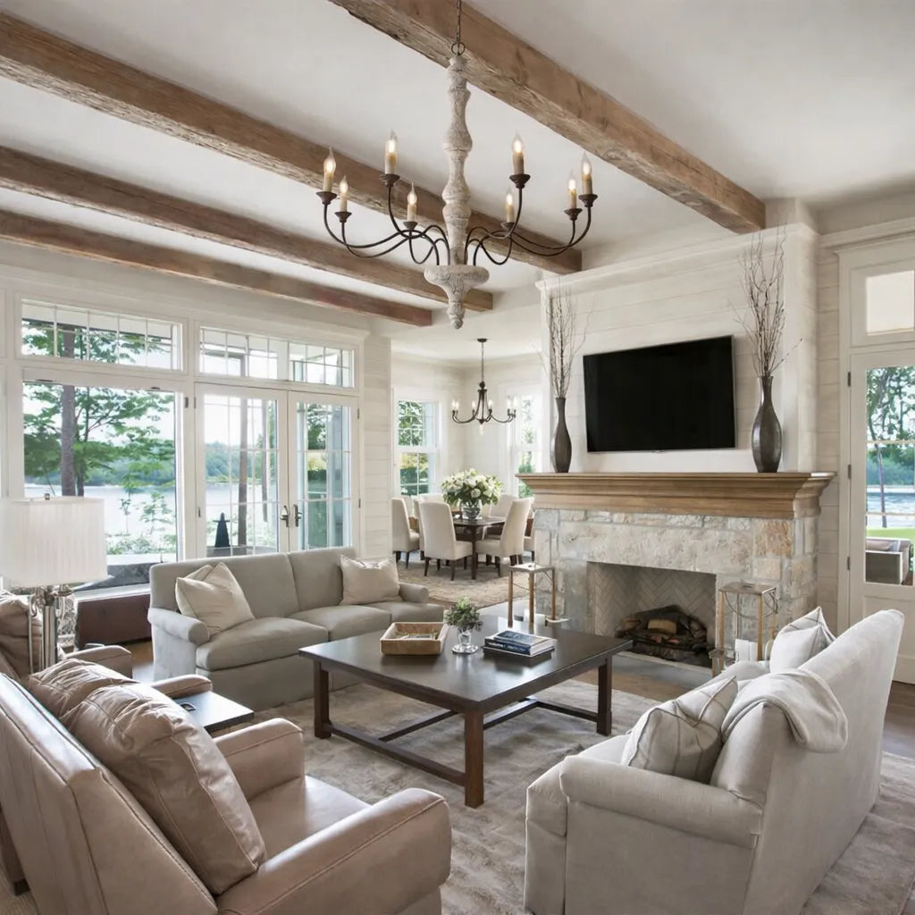 Candle Frame Chandelier Light