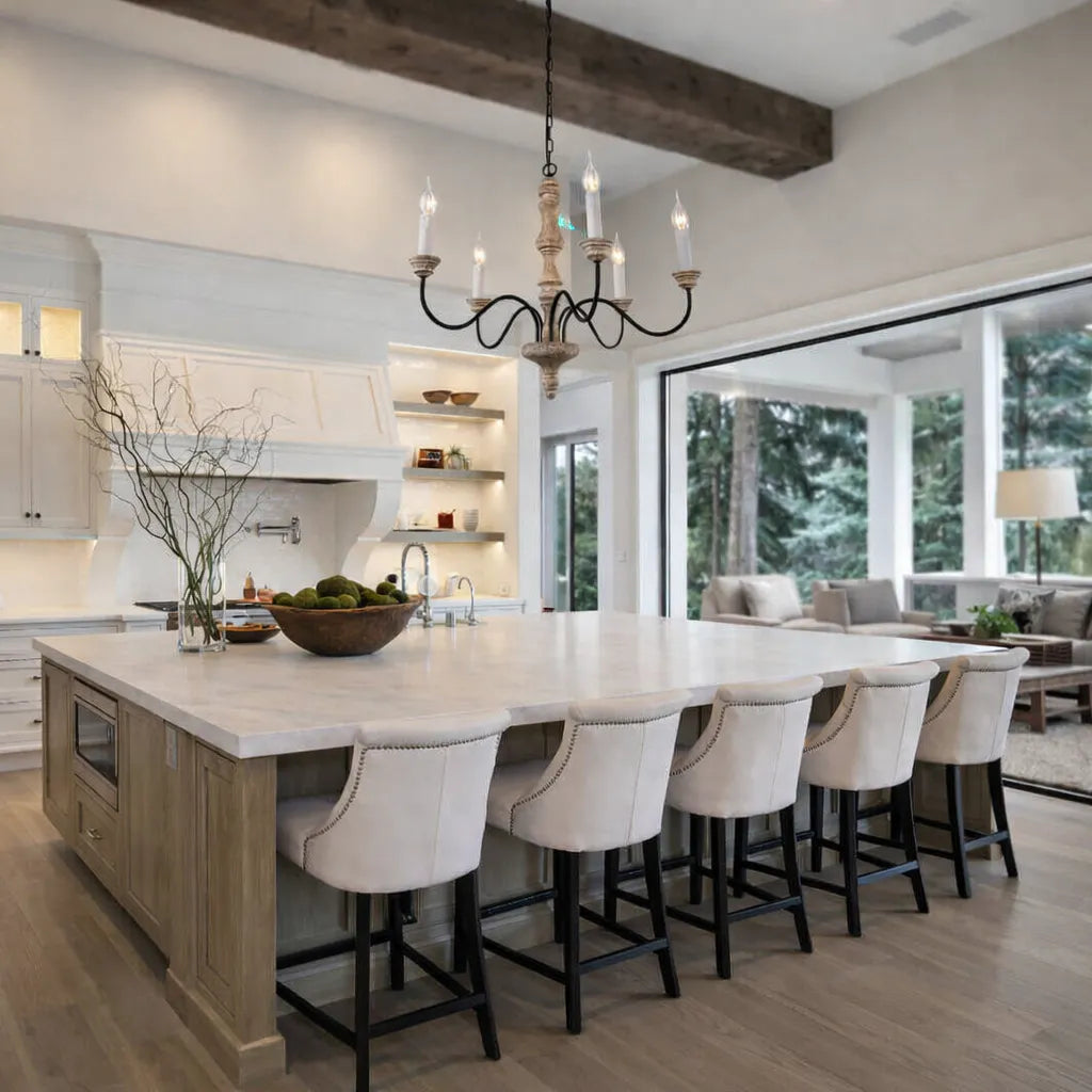 Candle Frame Chandelier Light