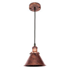 Bravon Rustic Copper Pendant Light