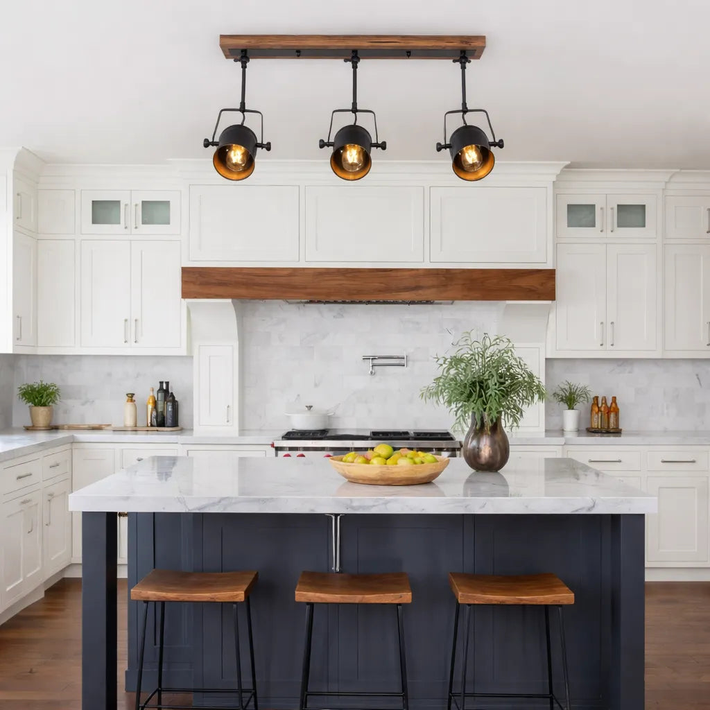 Calven Three-Head Directional Ceiling Light