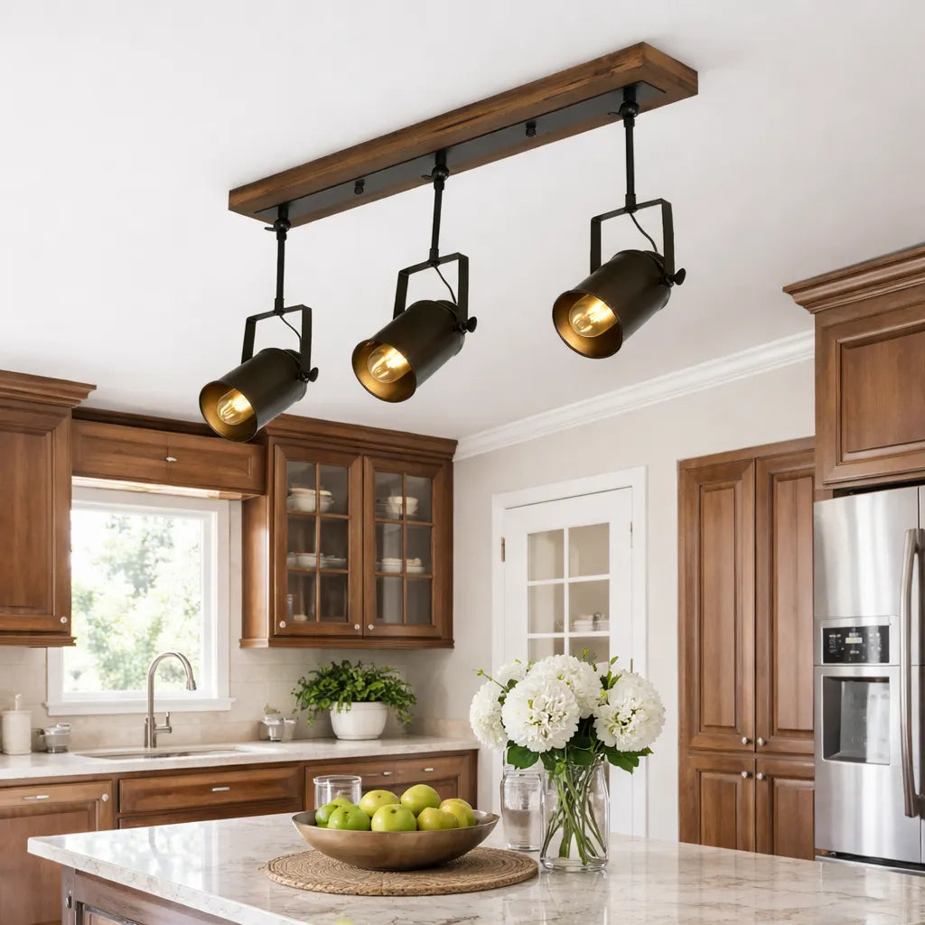 Calven Three-Head Directional Ceiling Light