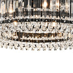 Calvera Crystal Detail Drum Ceiling Light