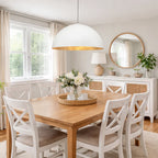 Cavora Industrial Oversized Dome Pendant Light