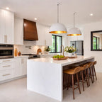 Cavora Industrial Oversized Dome Pendant Light