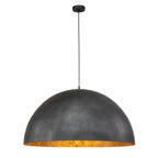 Cavora Industrial Oversized Dome Pendant Light