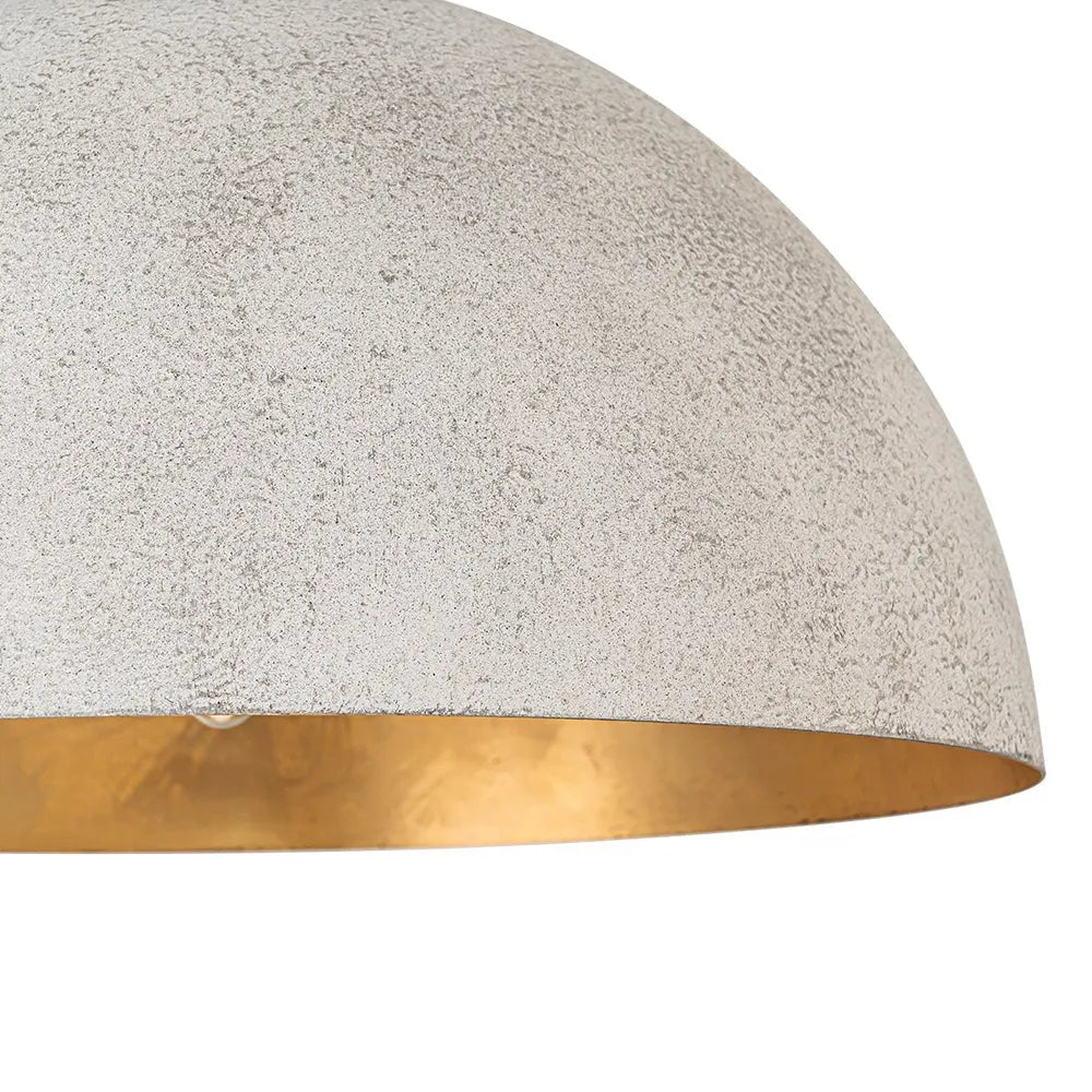 Cavora Industrial Oversized Dome Pendant Light