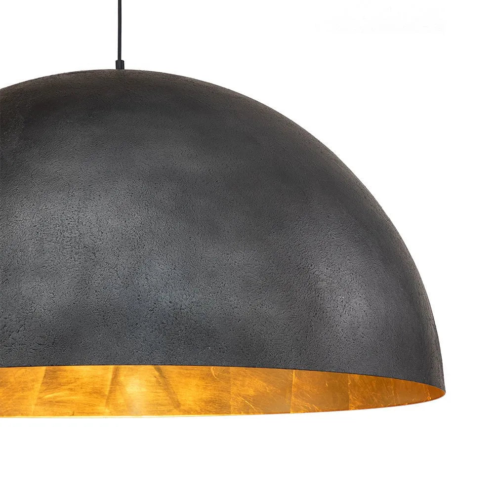 Cavora Industrial Oversized Dome Pendant Light