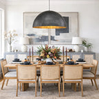 Cavora Industrial Oversized Dome Pendant Light