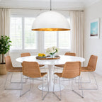 Cavora Industrial Oversized Dome Pendant Light