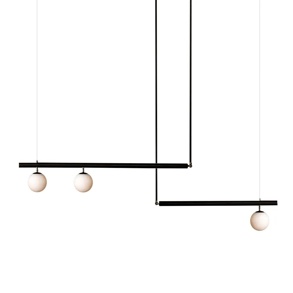 Cavrix Linear Globe Chandelier Light