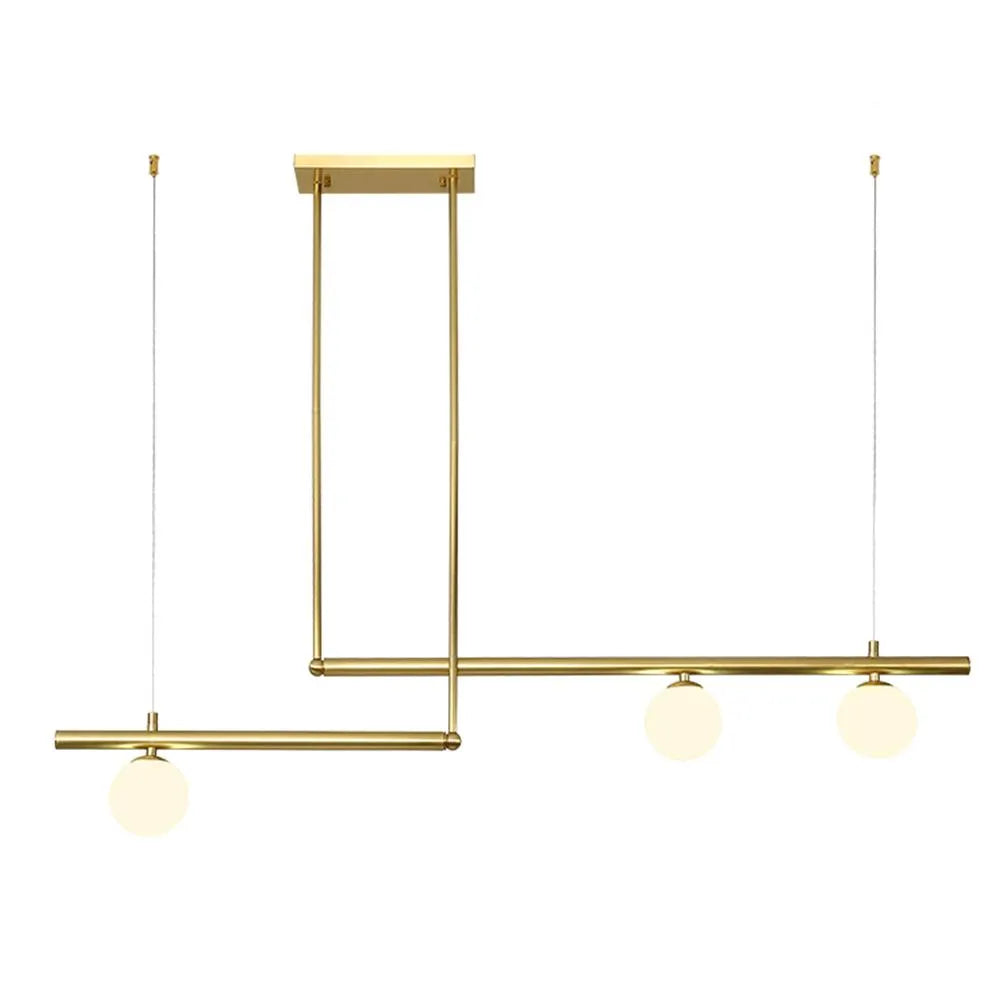 Cavrix Linear Globe Chandelier Light