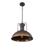 Industrial Metal Dome Pendant Light