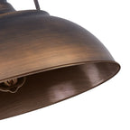 Industrial Metal Dome Pendant Light