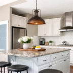 Industrial Metal Dome Pendant Light