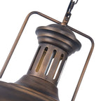 Industrial Metal Dome Pendant Light
