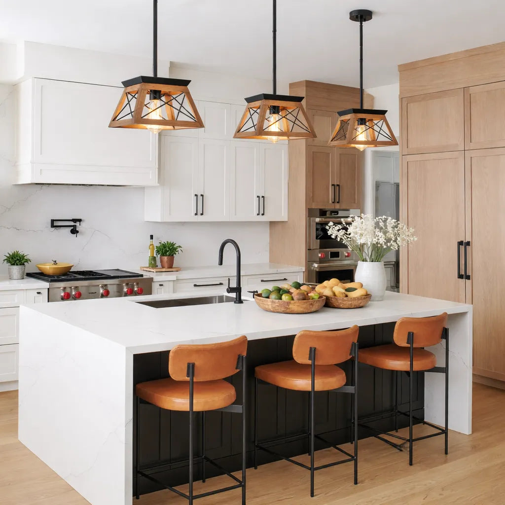 Eira Minimal Rustic Pendant Light