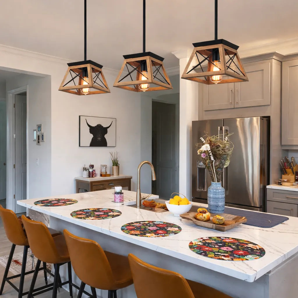 Eira Minimal Rustic Pendant Light