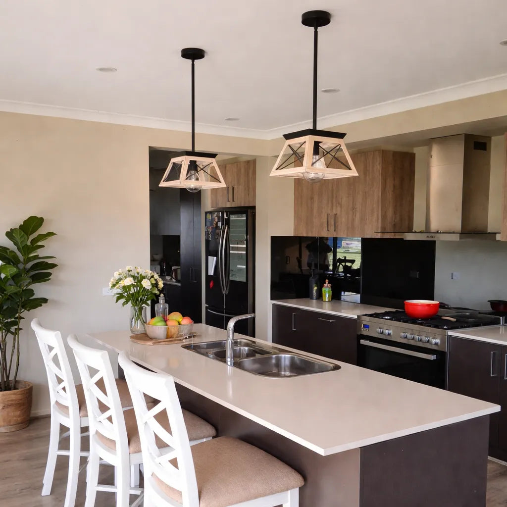 Eira Minimal Rustic Pendant Light