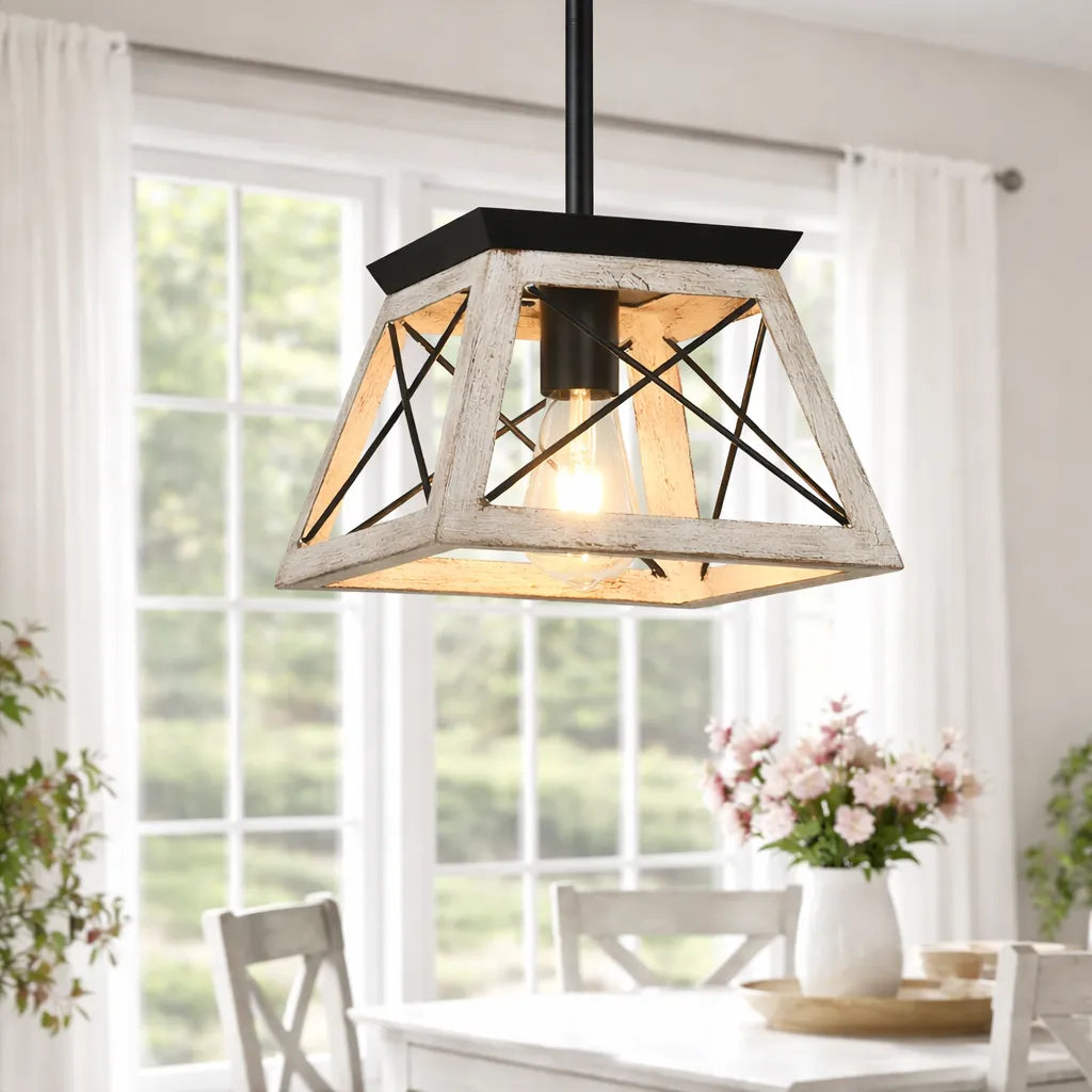 Eira Minimal Rustic Pendant Light