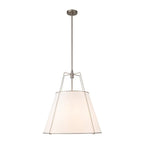 Elaro Linen Cone Pendant Chandelier Light